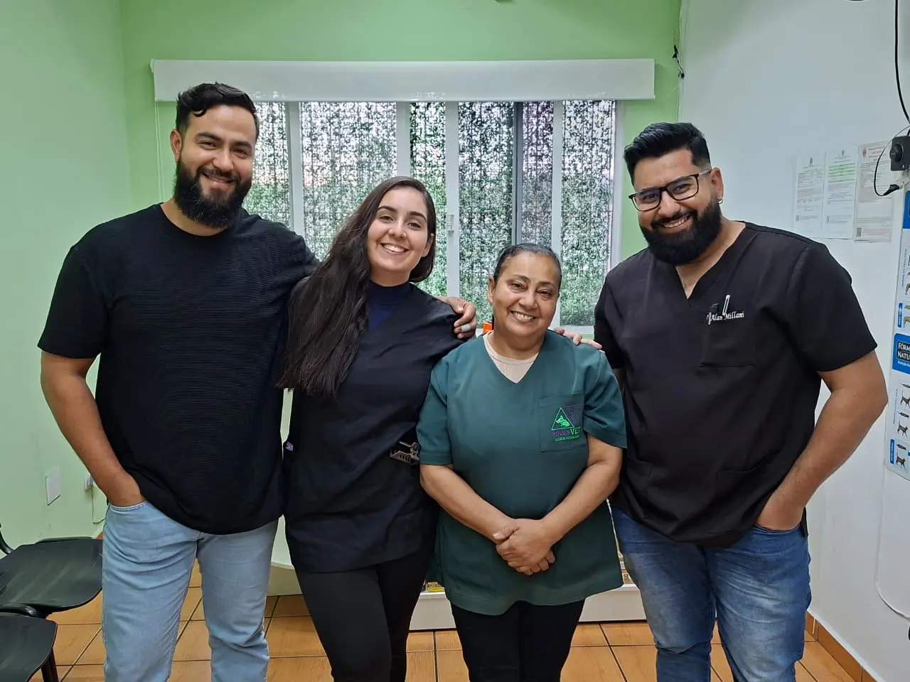 Anderson e Cristiane, que ajudaram a construir a Mill'S VET