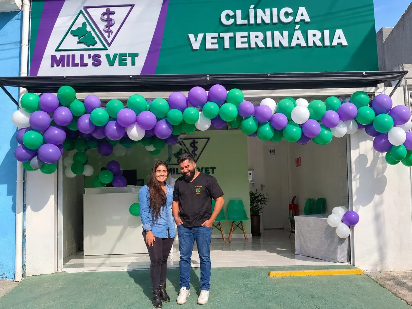 Inauguração da Mill'S VET em Guaianases, em 7 de julho de 2023